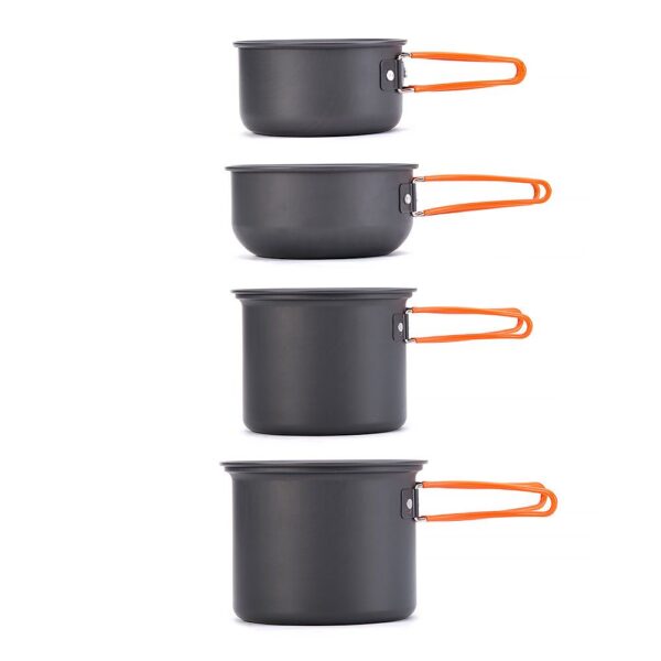 marmita set 4in1 2 Naturehike Marmita de campamento - set de 4 ollas