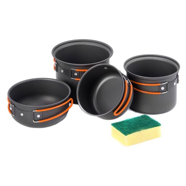 marmita set 4in1 3 Naturehike Marmita de campamento - set de 4 ollas
