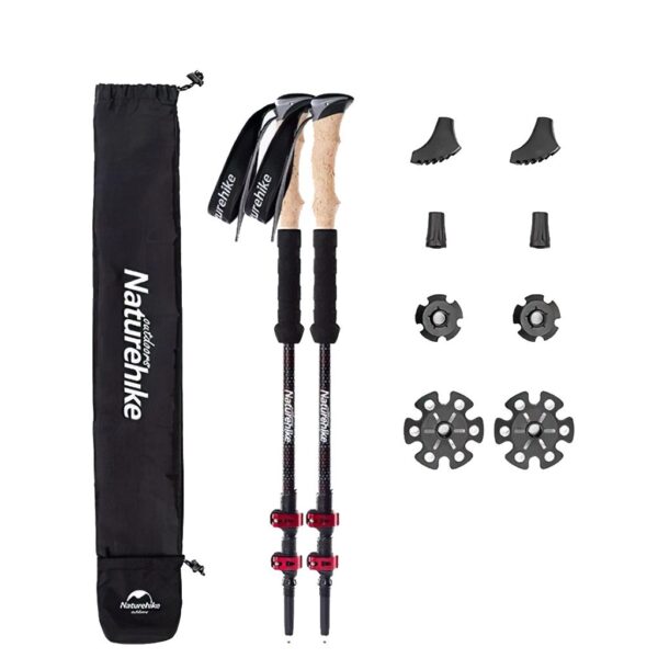 naturehike baston s003 2 Naturehike Bastones Trekking De Carbono S003 POR PAR