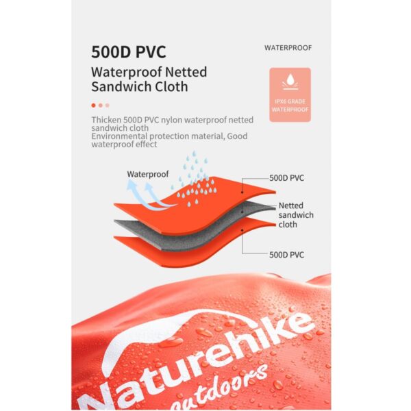 Naturehike Bolso Estanco Oval 90L