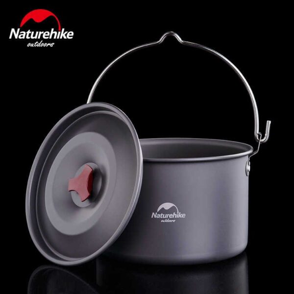 naturehike cacerola 4-6 7 Naturehike Cacerola de aluminio 4-6 personas 4 LT