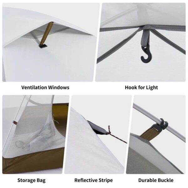 Naturehike Carpa Cloud-Creek Ultralight 3