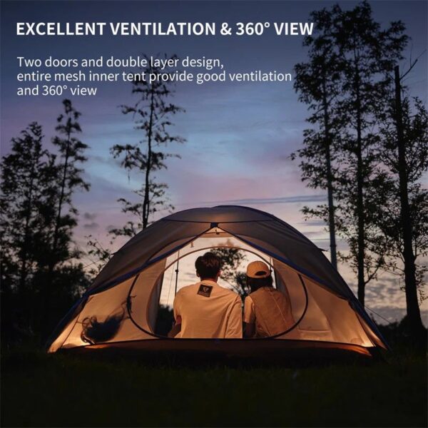 Naturehike Carpa Cloud-Creek Ultralight 3