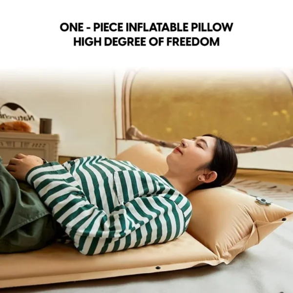 Naturehike Colchoneta D01 AutoInflable 3 cm con almohada