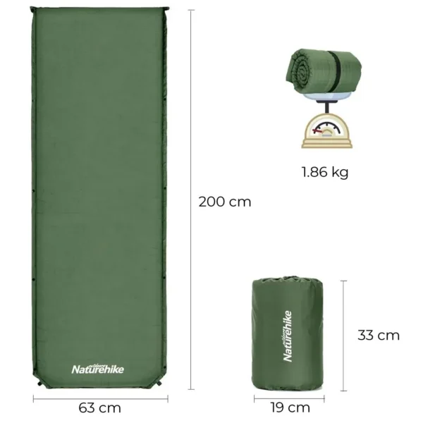 Naturehike Colchoneta D03 Autoinflable