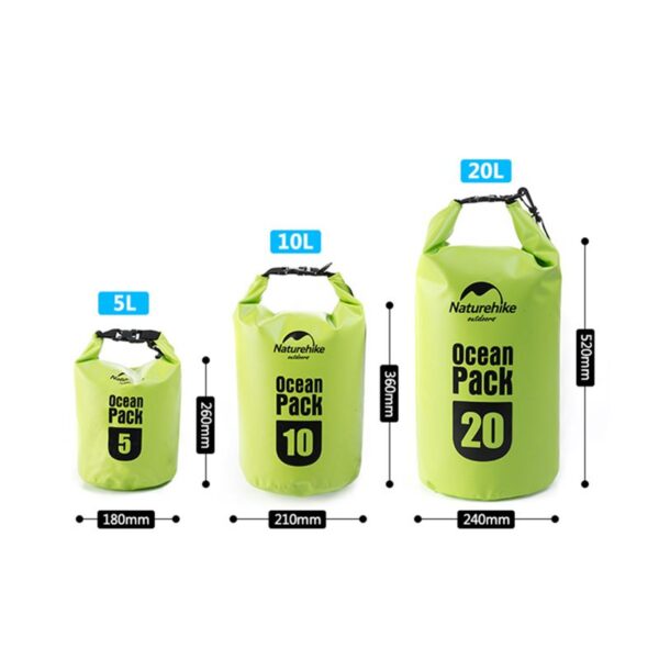 naturehike estanco10 6 Naturehike Bolso Estanco 500D 10L