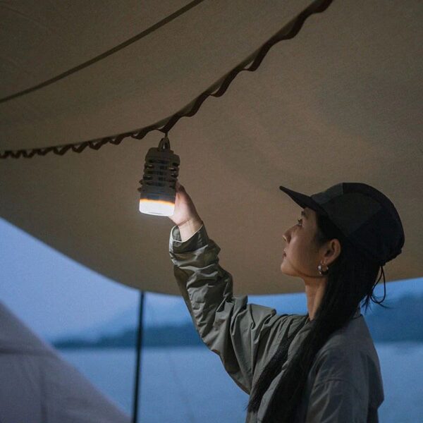 Naturehike Farol Recargable con Trampa para Mosquitos