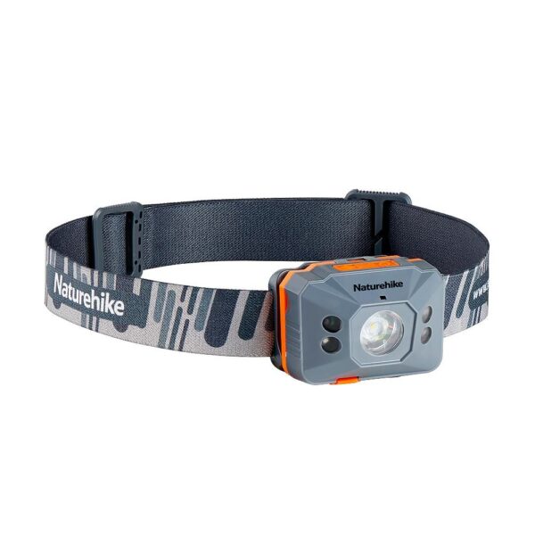 Naturehike Linterna Frontal Recargable 140 Lúmens con sensor