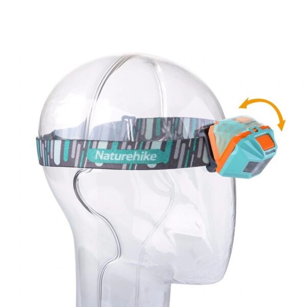 Naturehike Linterna Frontal TD-02 Recargable 150 Lúmens