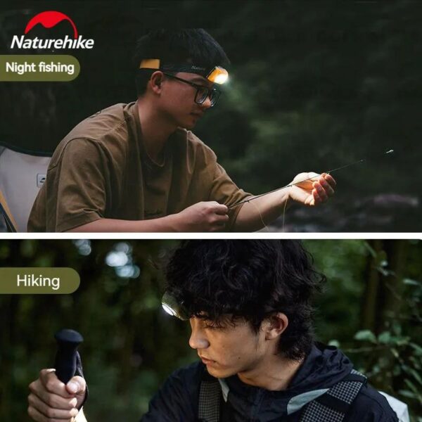 naturehike linterna 300lum 4 Naturehike Linterna Frontal 300 lumens pilas AAA