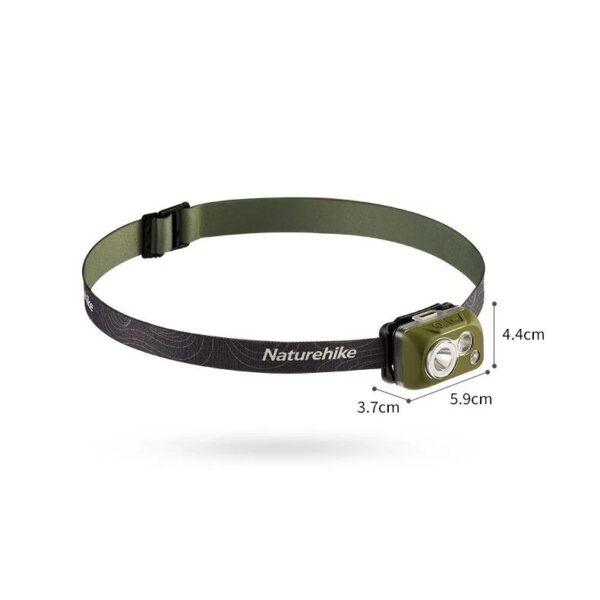 naturehike linterna 300lum 9 Naturehike Linterna Frontal 300 lumens pilas AAA