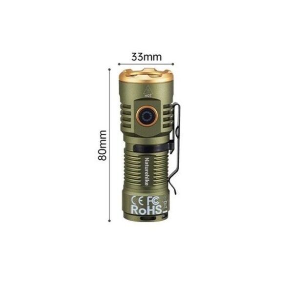 naturehike linterna 600lum 1 Naturehike Linterna de Mano Recargable S 600 Lúmens