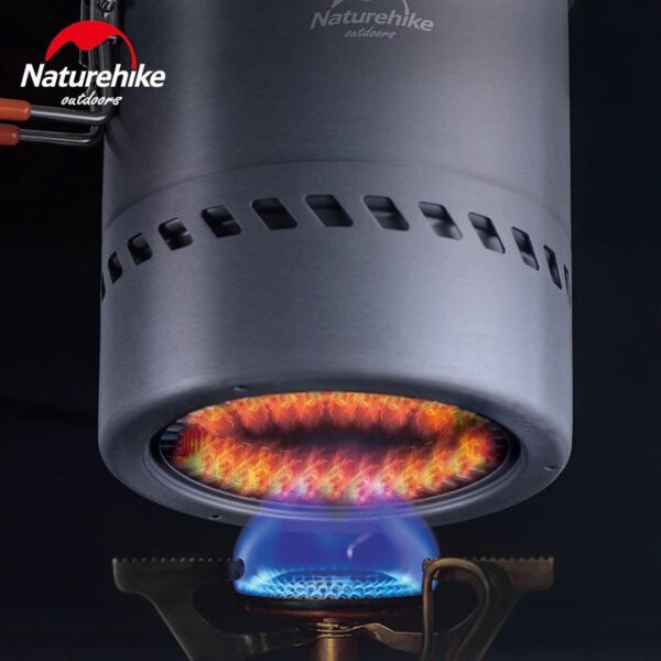 naturehike marmita con difusor 2 Naturehike Cacerola de aluminio con difusor 1.1 LT