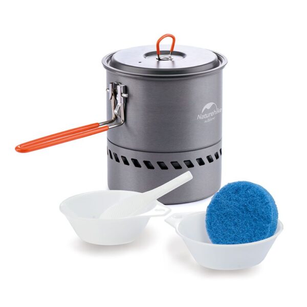 naturehike marmita con difusor Naturehike Cacerola de aluminio con difusor 1.1 LT