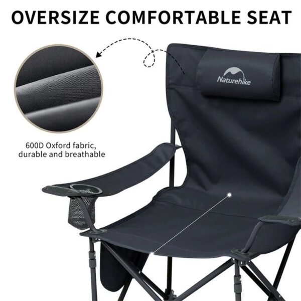 Naturehike Silla Reposera Plegable 2 En 1 Aluminio T05J