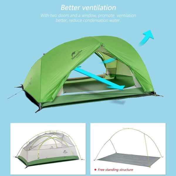 Naturehike Carpa Star-River 2 Personas