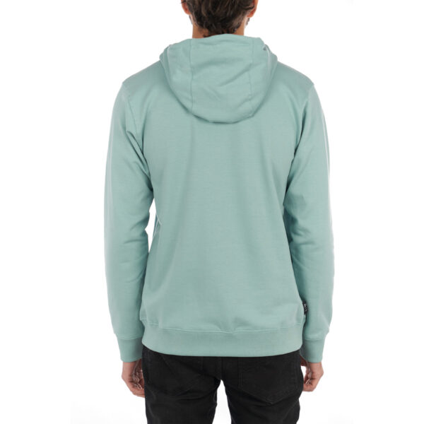 Mountain Logo Fill PO Hoodie - Rock Lichen - Espalda - W24 Buzo Burton Mountain Logo Fill