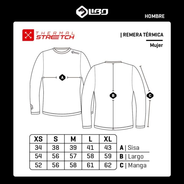 Thermalstretch-MUJER-Remerea Libo Camiseta Thermalstretch Wmn