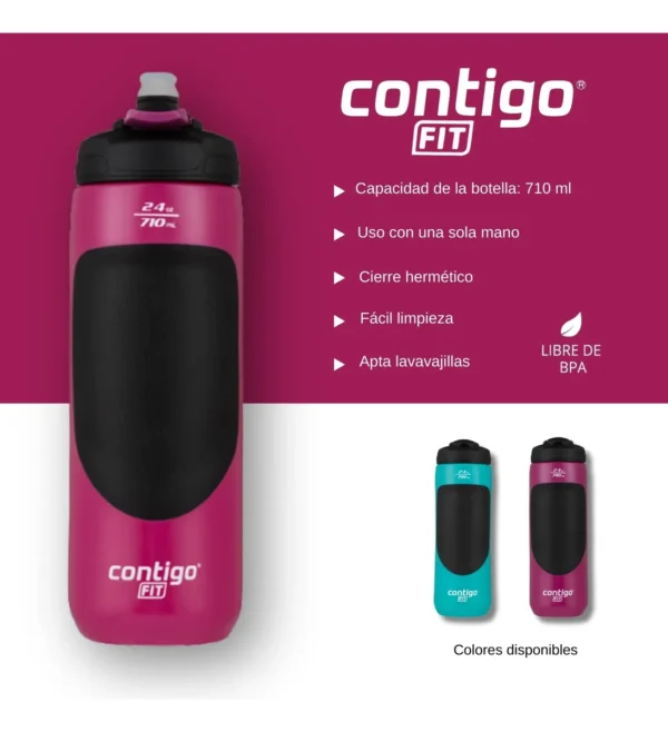 Contigo Botella Fit AutoSpout Squeeze