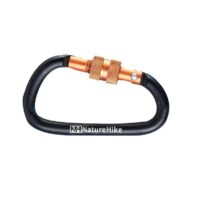 Naturehike D Shape Mosqueton Llavero con Seguro 8cm