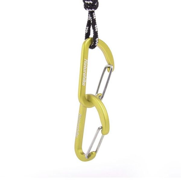 Naturehike Mini Mosqueton Llavero 4cm (x2)