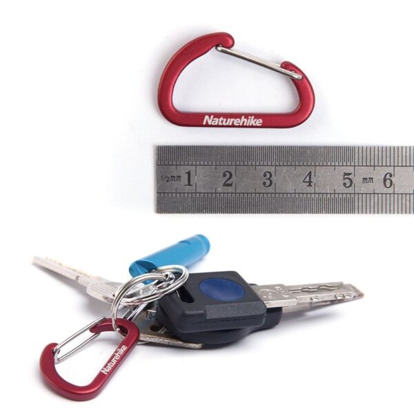 Naturehike Mini Mosqueton Llavero 4cm (x2)
