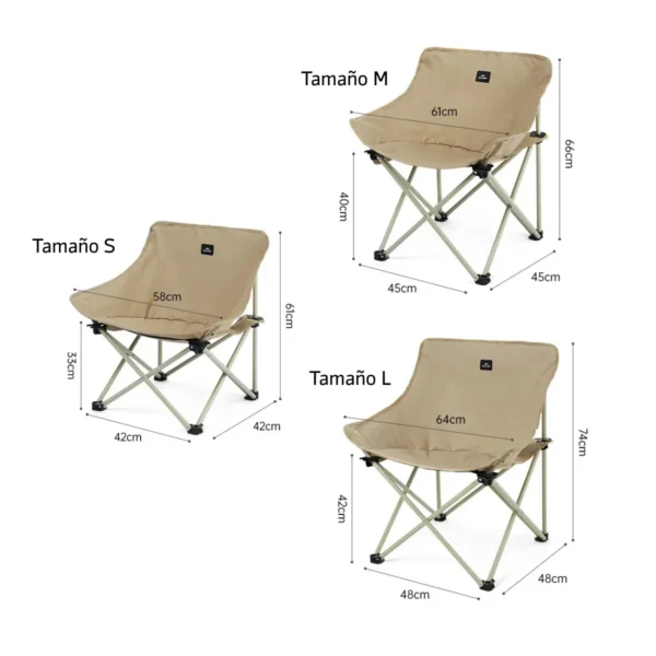 naturehike silla t01 7 Naturehike Stellaluna T01 Silla Plegable L