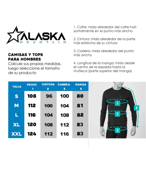 alaska campera chalten talle Alaska Campera Chalten Micropolar Fleece