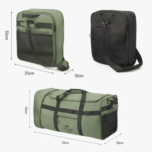 naturehike bolso xs03 7 Naturehike XS03 Bolso Plegable 88L