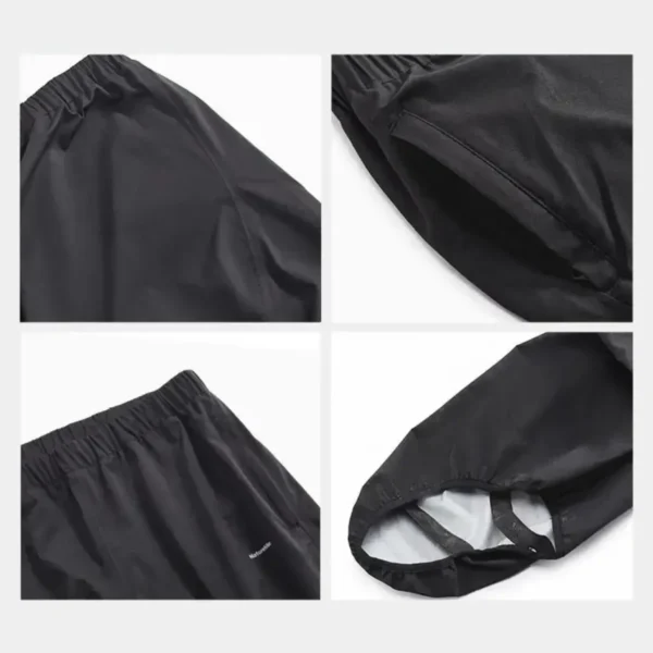 Naturehike Cubrepantalón Impermeable Tres Capas