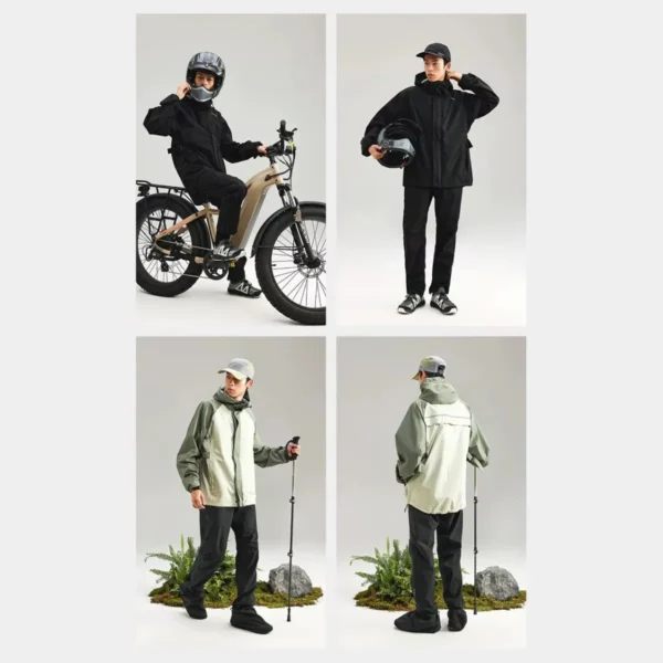 Naturehike Cubrepantalón Impermeable Tres Capas