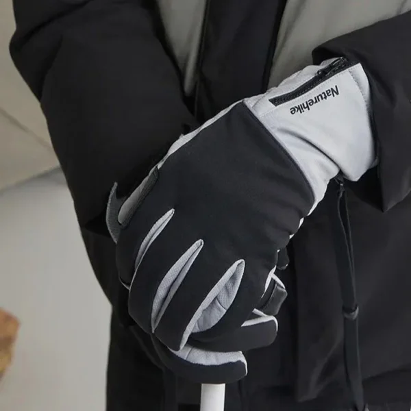 Naturehike Guantes Ski de Cuero Impermeables con Abrigo Primaloft