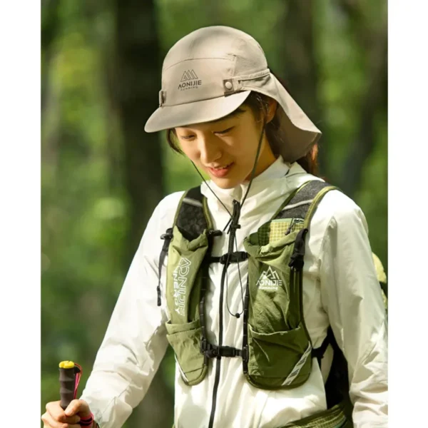 aonijie gorranuq 8 Aonijie Gorra con Protector de Nuca Removible