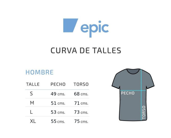 epic talles zonda hombre Epic Zonda II Remera Running