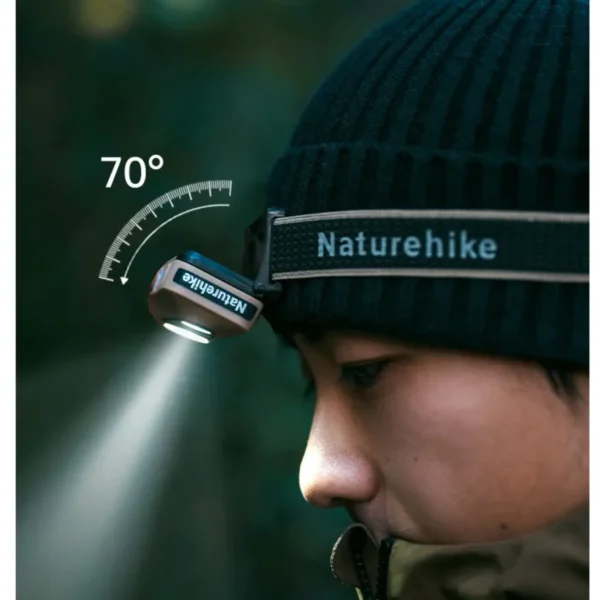 naturehike linterna 400lum 4 Naturehike Linterna Frontal Recargable IP66 400 Lúmens